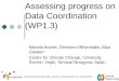 Assessing progress on Data Coordination (WP1.3)
