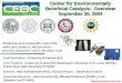Center for Environmentally Beneficial Catalysis:  Overview September 30, 2004