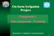 On-farm Irrigation Project