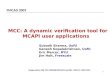 MCC: A dynamic verification tool for MCAPI user applications