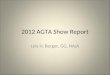 2012 AGTA Show Report