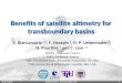 Benefits of satellite altimetry for  transboundary  basins