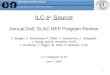 ILC e +  Source Annual DoE SLAC HEP Program Review