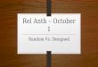 Rel Anth – October 1