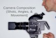 Camera Composition (Shots, Angles, & Movement)