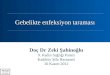 Doç Dr Zeki  Şahinoğlu 9. Kadın Sağlığı Paneli Kadıköy Şifa Hastanesi 16 Kasım 2012