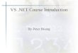 VS .NET Course Introduction