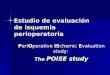 Estudio de evaluación de isquemia perioperatoria