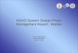 NGAO System Design Phase Management Report - Replan