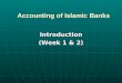 Accounting of Islamic Banks