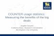 COUNTER usage statistics:  Measuring the benefits of the big deals