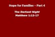 Hope for Families – Part 4