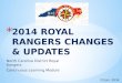 2014 ROYAL RANGERS CHANGES & UPDATES