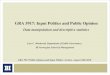 GRA 5917: Input Politics and Public Opinion Data manipulation and descriptive statistics
