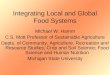 Integrating Local and Global Food Systems