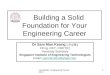 Building a Solid Foundation for Your Engineering Career