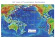 100 Years of Tsunamigenic Earthquakes