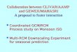 Collaboration between CLIVAR/AAMP  and GEWEX/MAHASRI A proposal to foster interaction