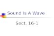 Sound Is A Wave