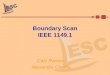 Boundary Scan IEEE 1149.1
