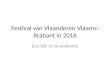 Festival van Vlaanderen Vlaams-Brabant in 2016