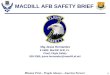 MACDILL AFB SAFETY BRIEF