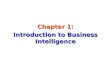 Chapter 1: Introduction to Business Intelligence