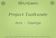 Project Taalkunde