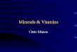 Minerals & Vitamins