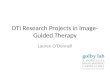 DTI Research Projects in Image-Guided Therapy