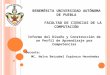 BENEMÉRITA UNIVERSIDAD AUTÓNOMA DE PUEBLA       FACULTAD DE CIENCIAS DE LA COMPUTACIÓN