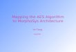 Mapping the AES Algorithm to MorphoSys Architecture