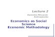 Economics as Social Science Economic Methodology