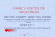 FAMILY VOICES OF WISCONSIN