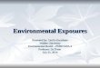 Environmental Exposures