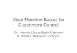 State Machine Basics for Experiment Control
