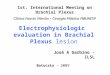 Electrophysiologic  evaluation in  Brachial Plexus lesion