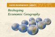 Reshaping  Economic Geography