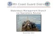 Fifth Coast Guard District Waterways Management Branch  Ice Operations Review November 2013