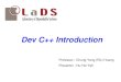 Dev C++ Introduction