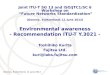 Environmental awareness - Recommendation ITU-T Y.3021 -