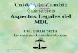 Unidad de Cambio Climático Aspectos Legales del MDL