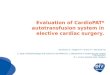 Evaluation of  CardioPAT R  autotransfusion system in elective cardiac surgery