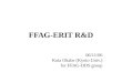 FFAG-ERIT R&D