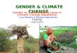 GENDER & CLIMATE CHANGE