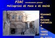 FIAC  Coordinamento giovani Pellegrini di Pace e di Unità