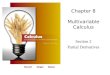 Chapter 8 Multivariable Calculus