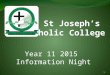 St Joseph’s  Catholic College