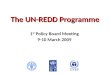 The UN-REDD Programme
