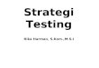 Strategi Testing Rika Harman, S.Kom.,M.S.I